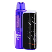 JNR P4 Stellarc 100K Prefilled Pod Kit in Black Dragon Ice / Passionfruit Kiwi – high-capacity pod vape kit with up to 100,000 puffs and rechargeable design.